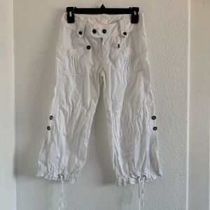 Vintage Diesel White Cargo Pants